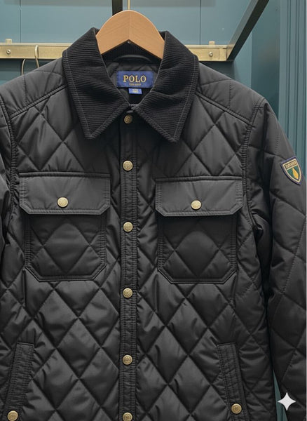 Lux Diamond-Quilt Heritage Jacket