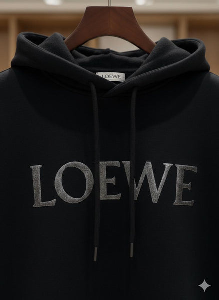 Black Logo Hoodie for Women Premium Street-Luxe Comfort