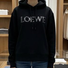 Black Logo Hoodie for Women Premium Street-Luxe Comfort