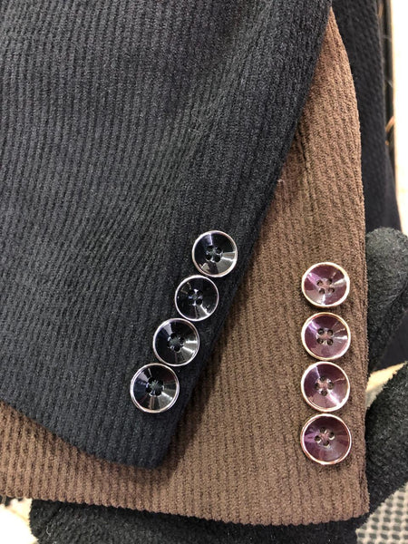 Luxury Brand Tweed Blazer with Signature Logo Patch