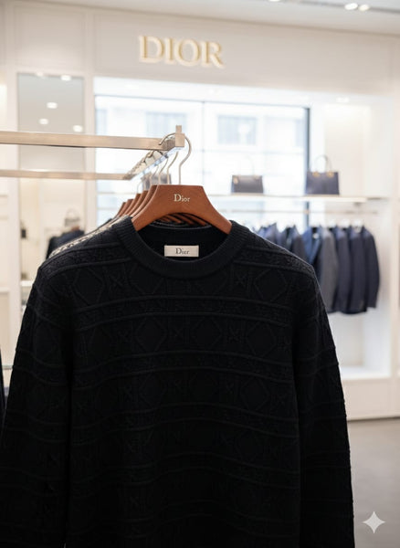 Premium Brand Textured Knit Pullover