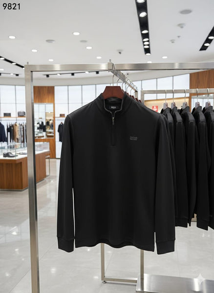 Luxurious Men's Quarter-Zip Pullover