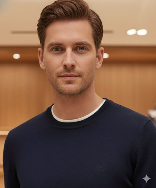 Luxury Imported Crewneck Pullover For men