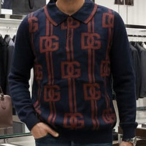 Premium Brand  Logo Knit Sweater for Men