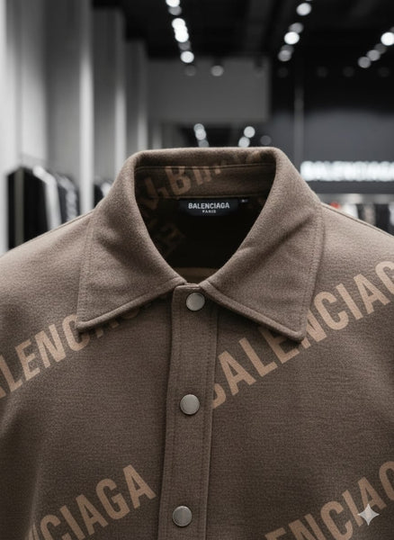 Premium Men Designer-Style Button-Up Shirt – Luxury & Imported Quality