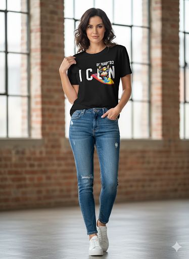 Premium Icon Logo-Print T-shirt