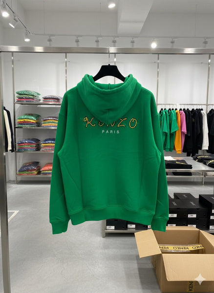 Branded Hoodie Iconic Streetwear with Bold Embroidery