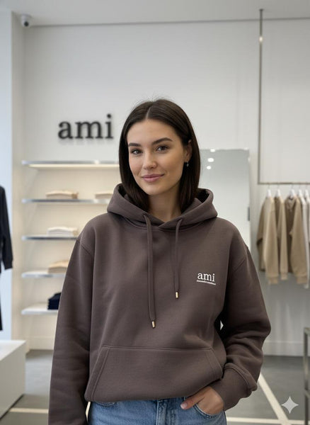 Classic Brown Premium Hoodie