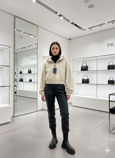 Fashionable Zipper Jacket For Women