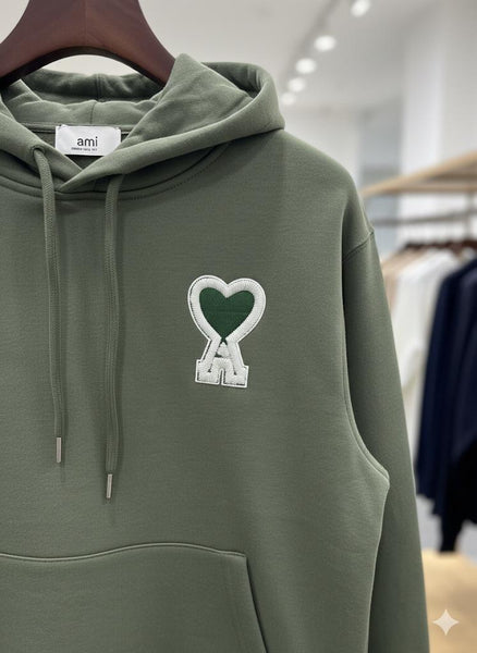 Exclusive  Heart Logo Hoodie Soft & Stylish Casual Wear  For Woman