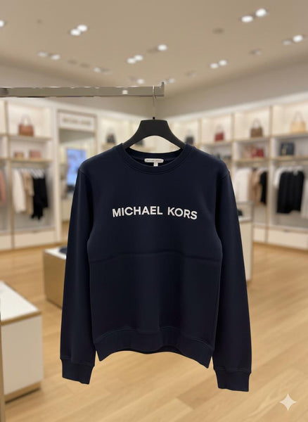 Navy Logo Sweatshirt  Premium, Minimal & Stylish