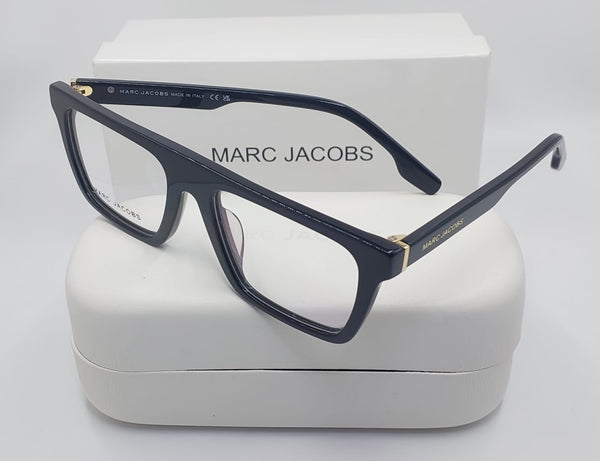 Premium Black  Frame  Eyeglasses With Signature Detail