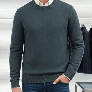 Classic  Crew Neck Pullover Premium Winter Essential