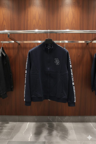 Premium Black Zip-Up Jacket – Sporty & Stylish Look