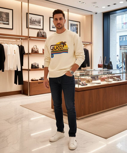 Exclusive Graphic Logo Sweatshirt – Bold & Trendy Style