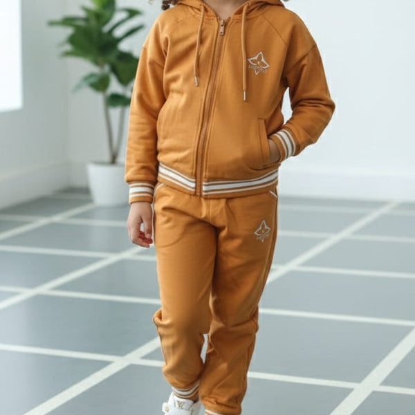 Premium Zip-Up Co-ordinate  Set  Cute, Comfortable & Stylish