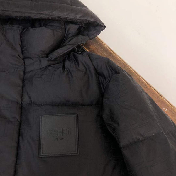 Men’s Black Puffer Jacket with Hood Luxury Warmth & Style