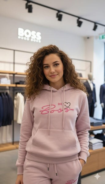 Pink Hoodie & Jogger Set Soft, Stylish & Everyday Comfort