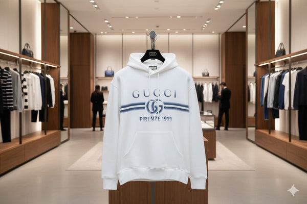 Premium  Printed Cotton Hooded Sweatshirt