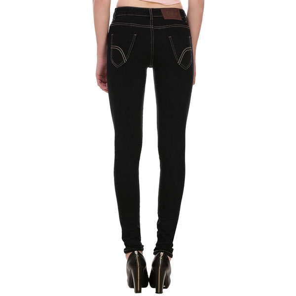 Women's Skinny Fit Mid-Rise Clean Look Clean Look Streachable Jeans