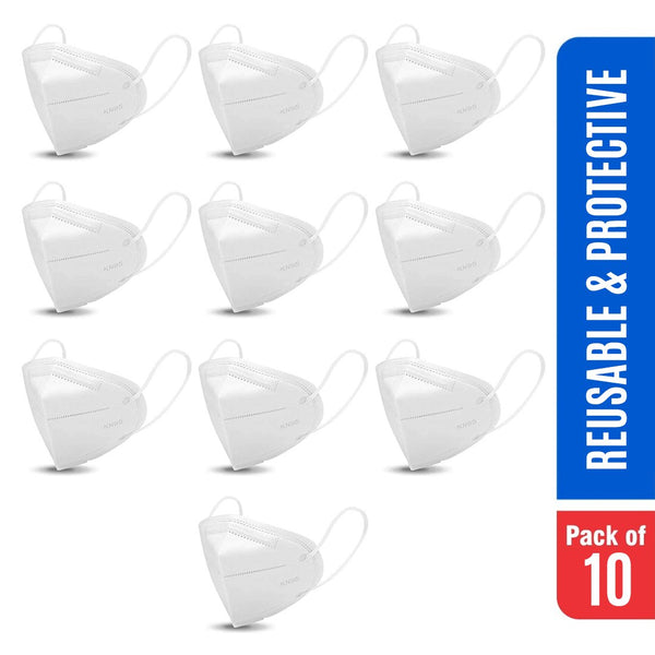 5 Layered KN95 Reusable Anti Pollution/Bacterial Premium Quality Face Mask (Embedded Clip) - Luxury at Less