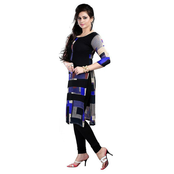 Women's Crepe Casual Cotton Kurti.