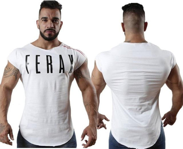 Gym Bodybuilding & Workout Bulking Print Cotton T-shirt For Men