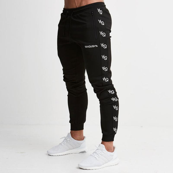 Mens Gyms Fitness Sweatpants Male Cotton Trousers Men Jogger Spring Autumn Workout Pencil Pant Casual Fashion Slim Brand Pants