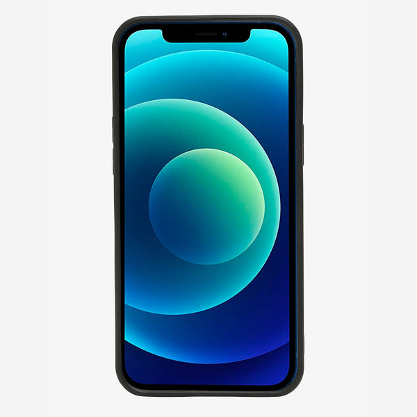 Tiger Leather Back Case Cover for Apple iPhone - Blue