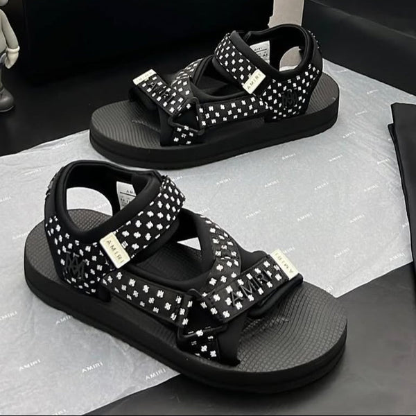 Luxury  Brand  Dots Printed Sandal For Women