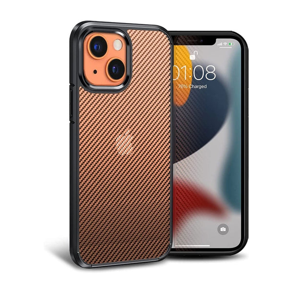 Transparent Carbon Case For Apple iPhone - Grey