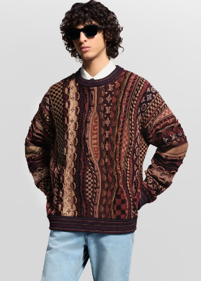 Premium Long-Sleeved Crewneck Pullover