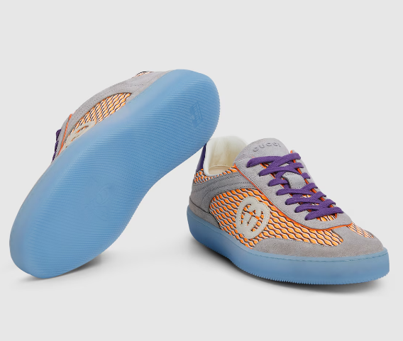 Men's G75 Sneaker Multicolor Mesh and Suede