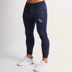 2019 New Men Brand Joggers Sweatpants Gyms Workout Fitness Cotton Trousers Male Casual Fashion Skinny Track Pants - Luxury at Less