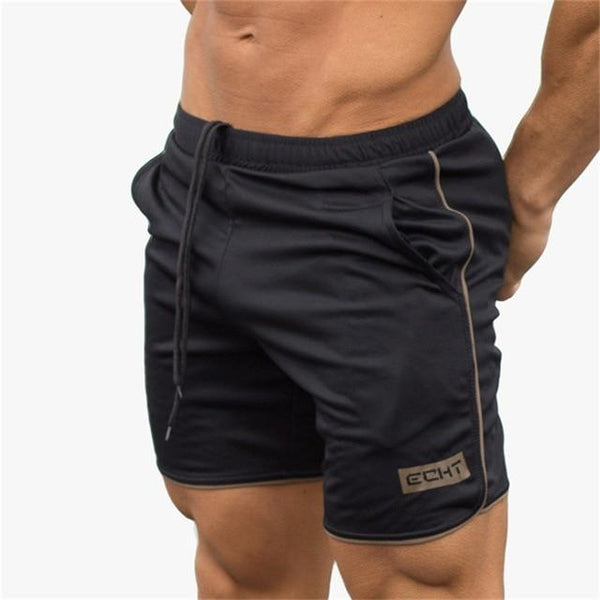 Summer Mens Run Jogging Shorts Gym Fitness Bodybuilding Workout Sports Sportswear Male Short Pants Knee Length Beach Sweatpants
