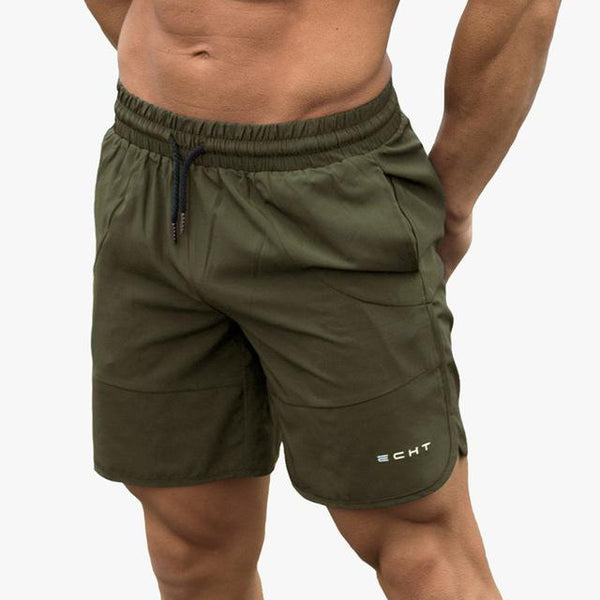 Summer Mens Run Jogging Shorts Gym Fitness Bodybuilding Workout Sports Sportswear Male Short Pants Knee Length Beach Sweatpants