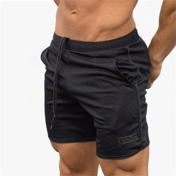 Summer Mens Run Jogging Shorts Gym Fitness Bodybuilding Workout Sports Sportswear Male Short Pants Knee Length Beach Sweatpants