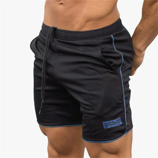 Summer Mens Run Jogging Shorts Gym Fitness Bodybuilding Workout Sports Sportswear Male Short Pants Knee Length Beach Sweatpants