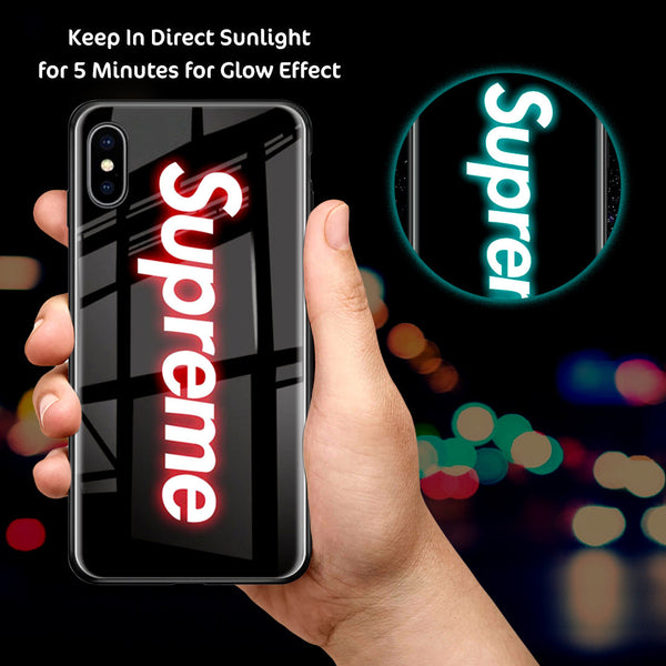 Design Glows In Night Printed Mobile Case Cover for Apple iPhone X