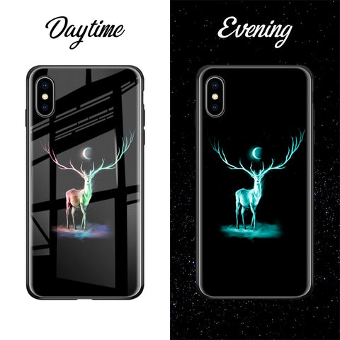Design Glows In Night Printed Mobile Case Cover for Apple iPhone X