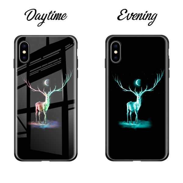 Design Glows In Night Printed Mobile Case Cover for Apple iPhone X