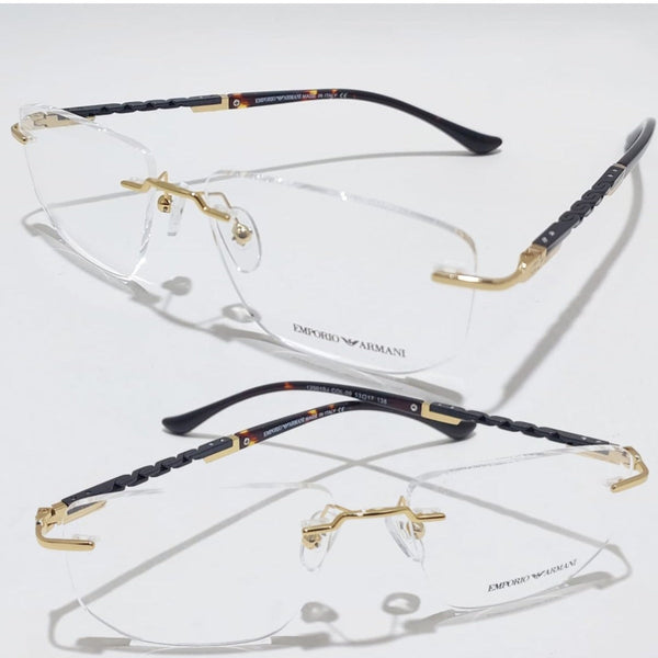 Diplomat Rimless Round Eyeglasses
