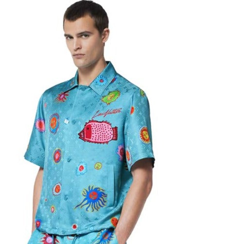 Monogram Faces Short Sleeve Shirt