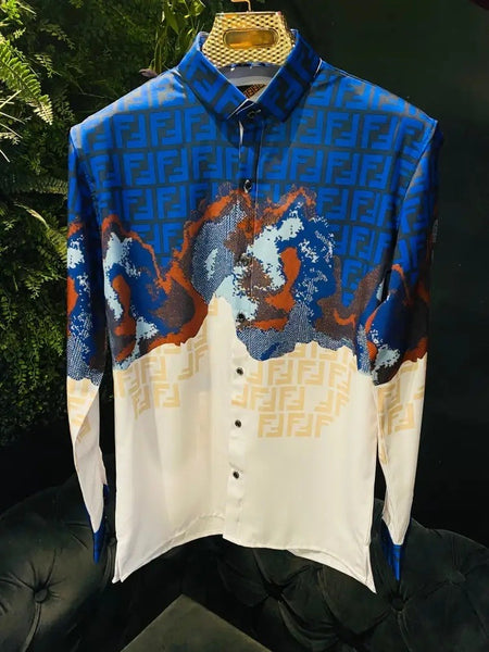 Superb Print Work Shirt For Men