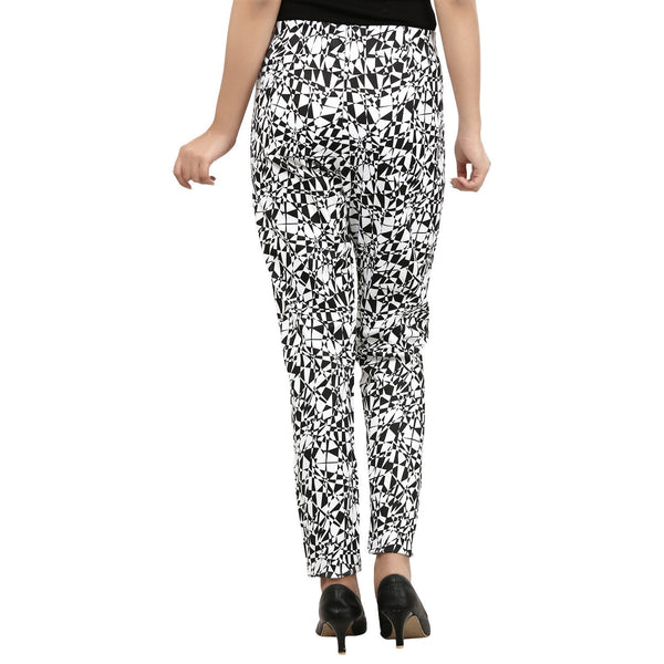 Women's Cotton & Lycra Trousers