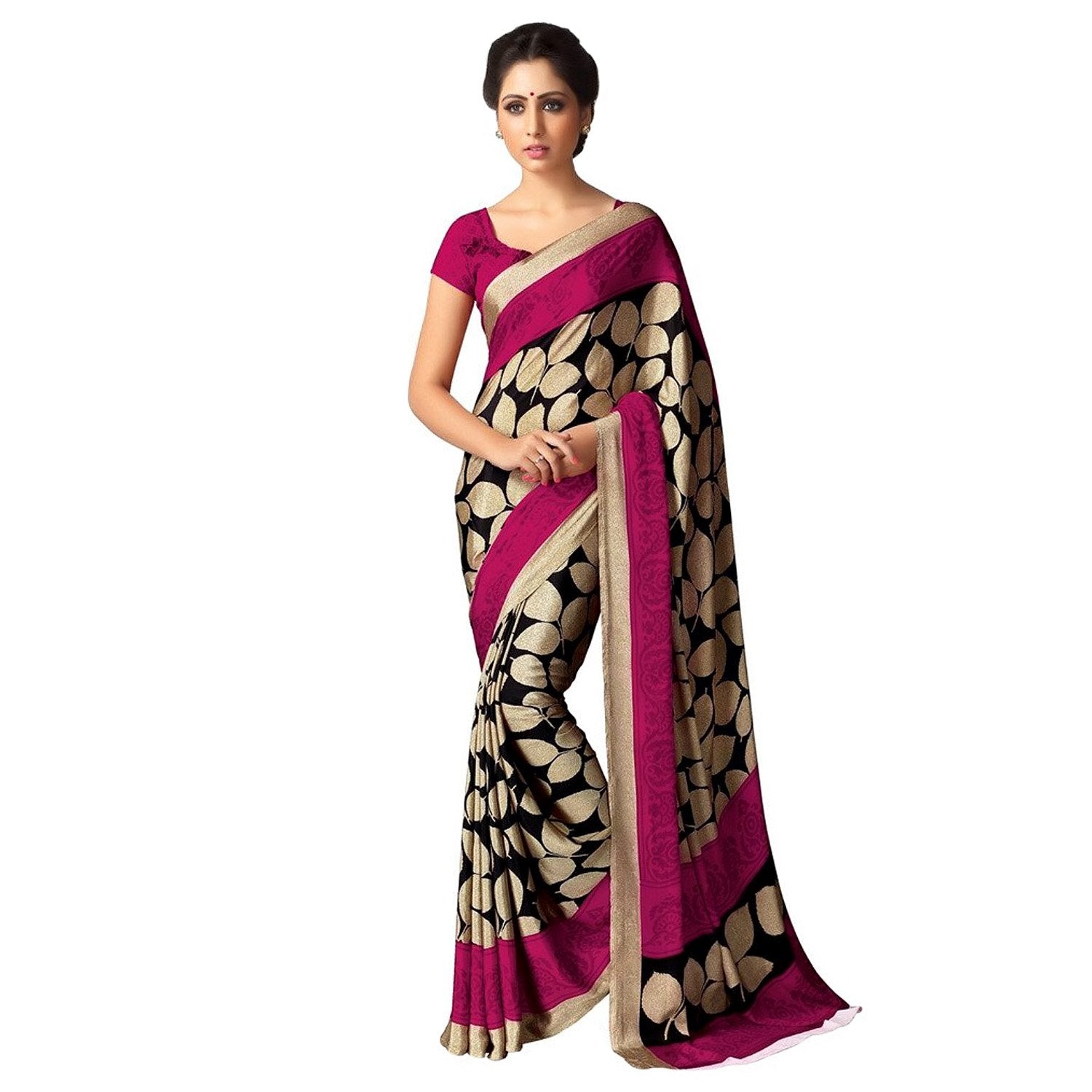 Printed Silk Sarees for Women