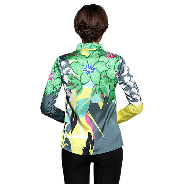 Women Western Wear Long Sleeve Shirt.