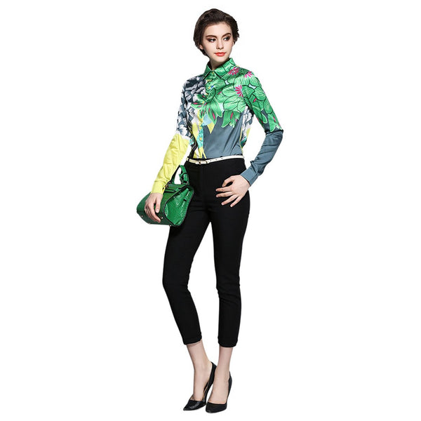 Women Western Wear Long Sleeve Shirt.