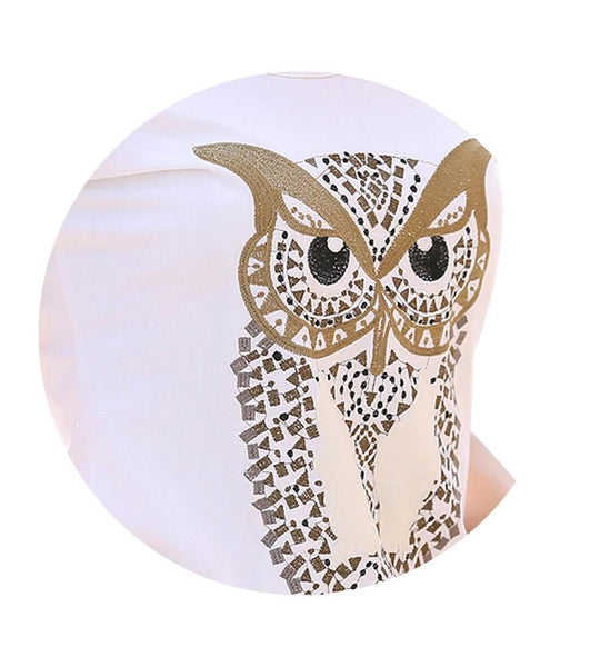 White Casual Half Sleeves top For women