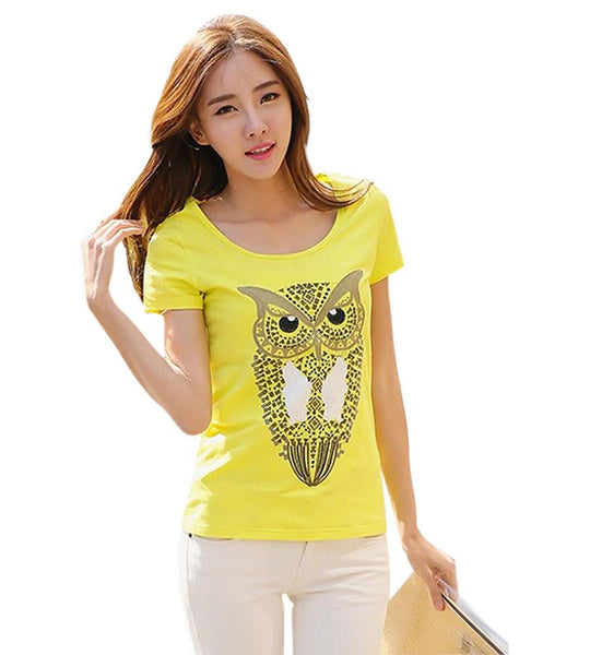 Casual Yellow Half Sleeves top for women